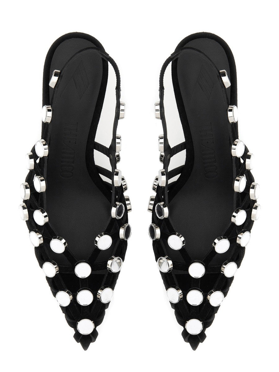 The Attico SLINGBACK "GRID"