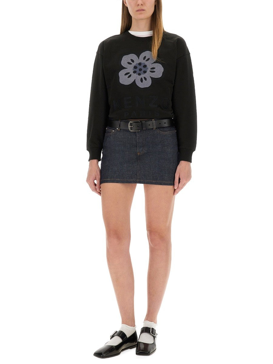 Kenzo MIKINA S VÝŠIVKOU "BOKE FLOWER"