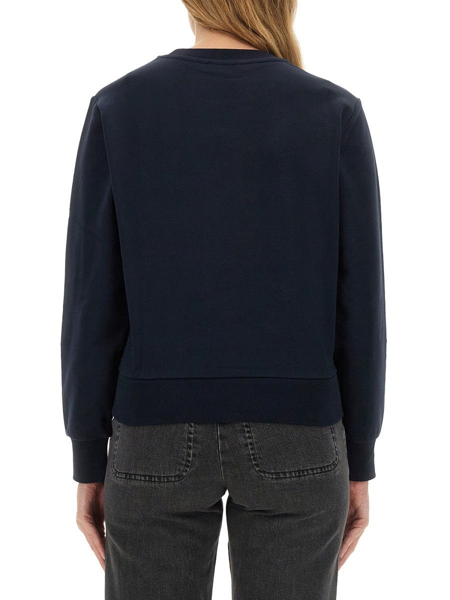 A.P.C. SWEATSHIRT MED LOGO