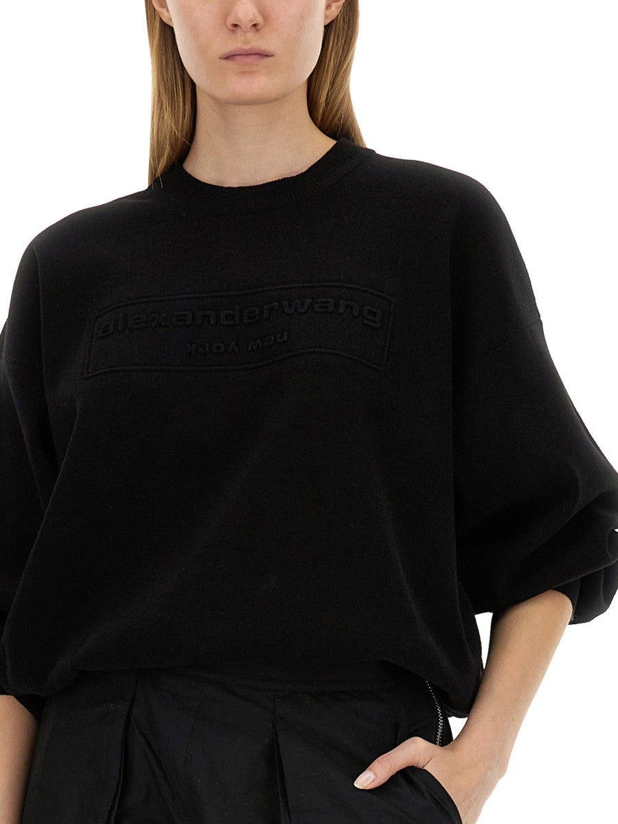 Alexander Wang SWEATSHIRT MED LOGO