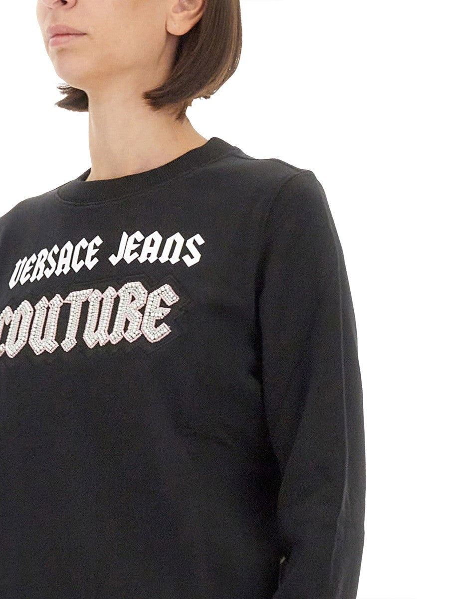 Versace Jeans Couture SWEATSHIRT MET LOGO