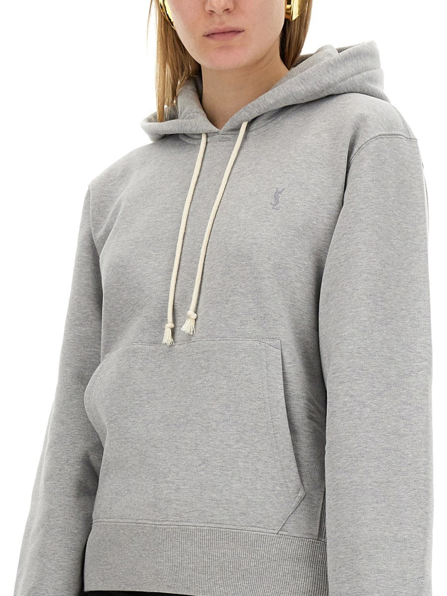 Saint Laurent TRÖJA MED LOGO