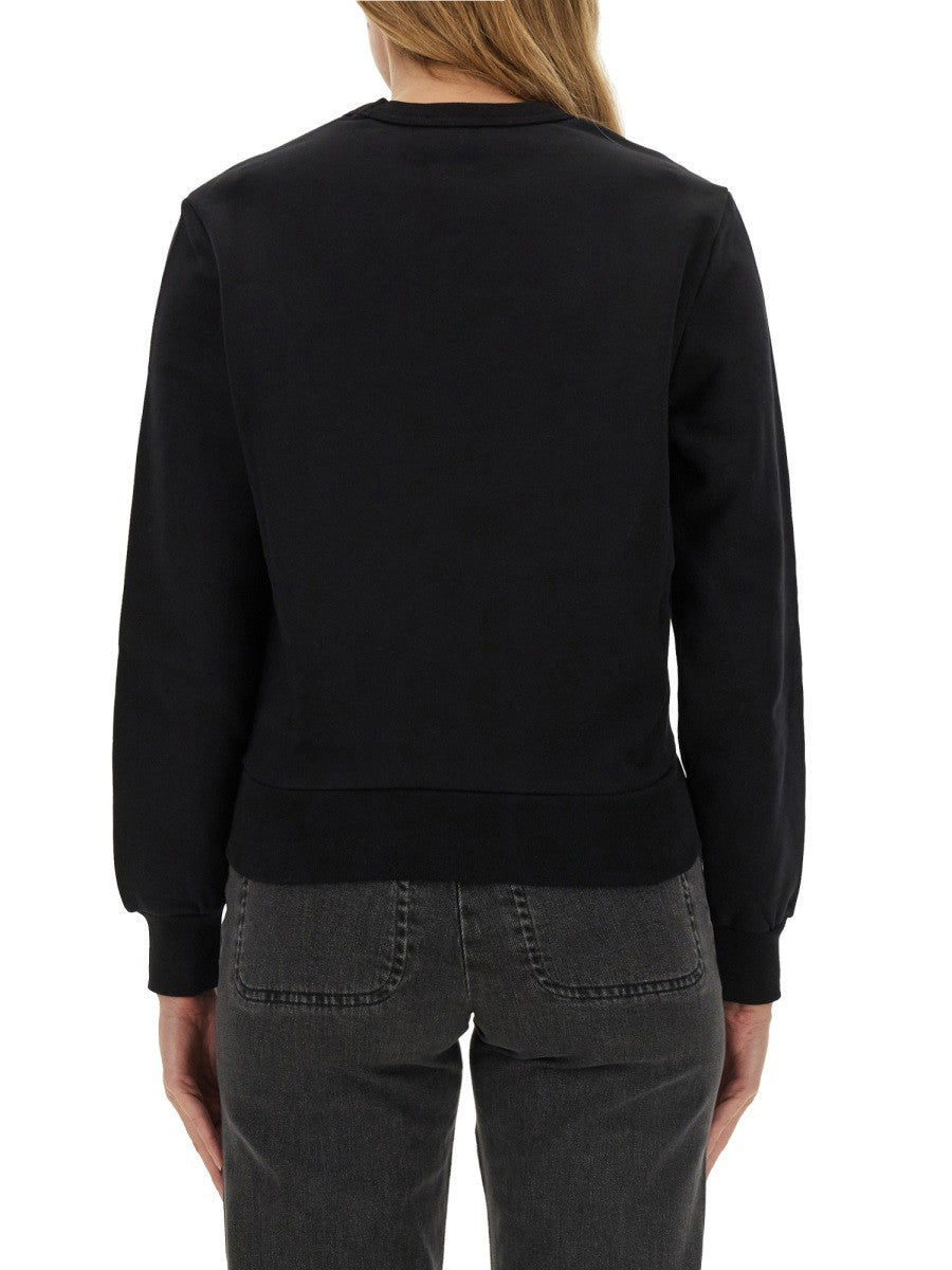 A.P.C. SWEATSHIRT MED LOGO