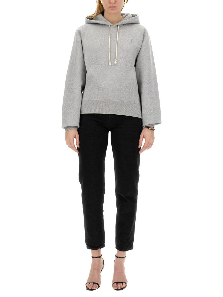 Saint Laurent TRÖJA MED LOGO