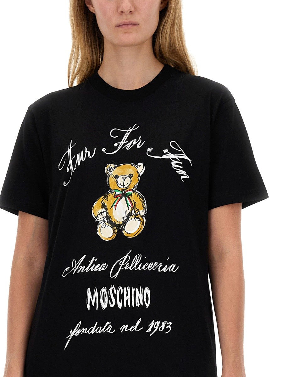 Moschino T-SHIRT MED LOGO
