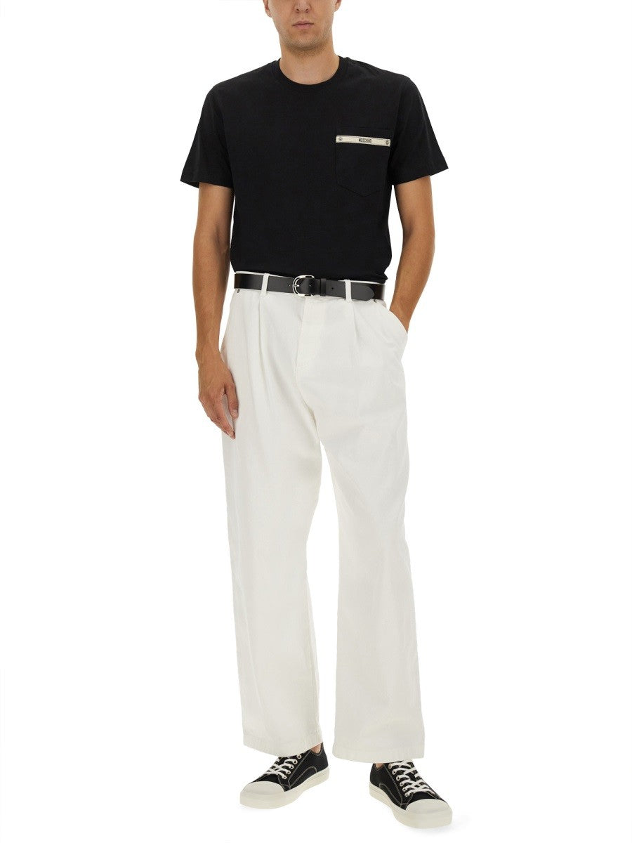 Moschino CAMISETA CON CINTA DE LOGO