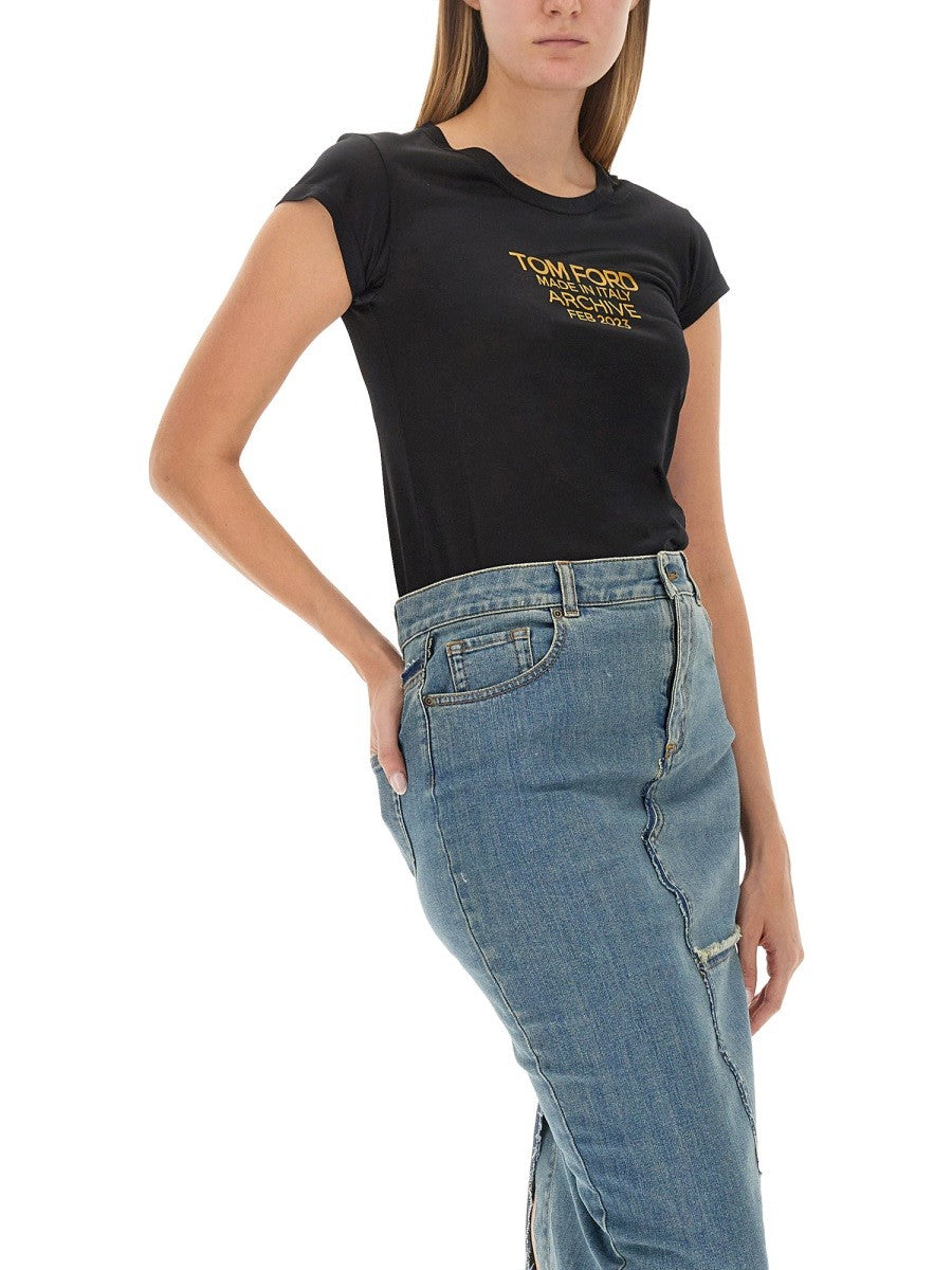 Tom Ford T-SHIRT COM LOGÓTIPO