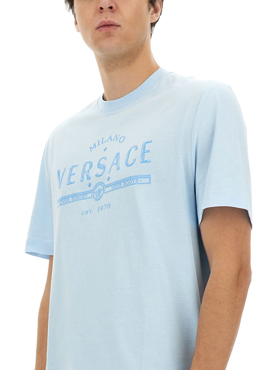 Versace T-SHIRT MET LOGO