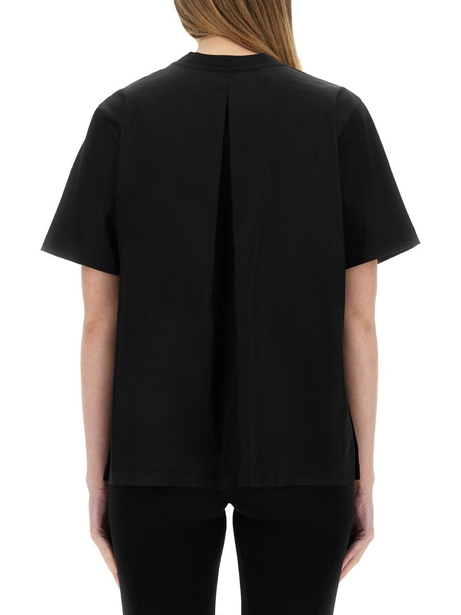 Moncler TRICOU CU BUTOANE LATERALE