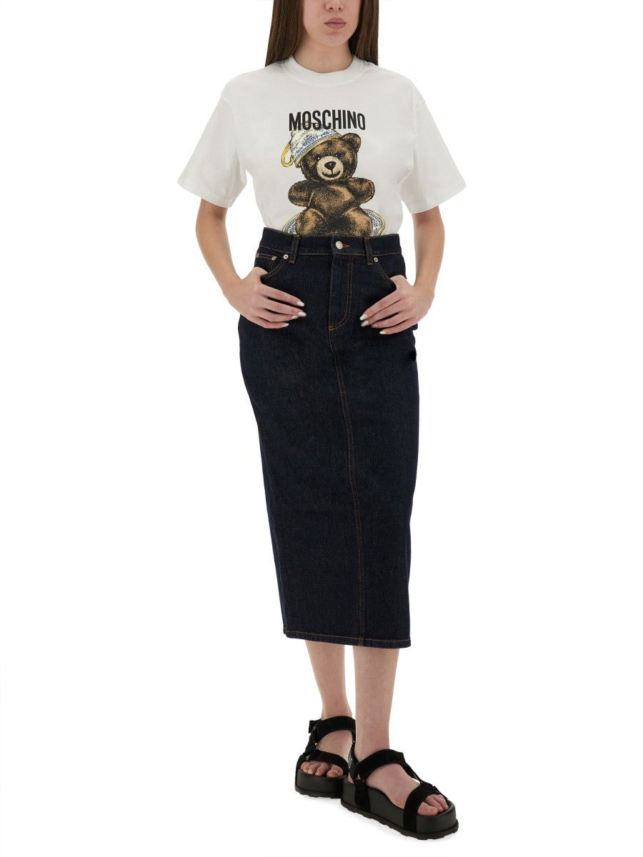 Moschino CAMISETA CON ESTAMPADO "TEDDY"
