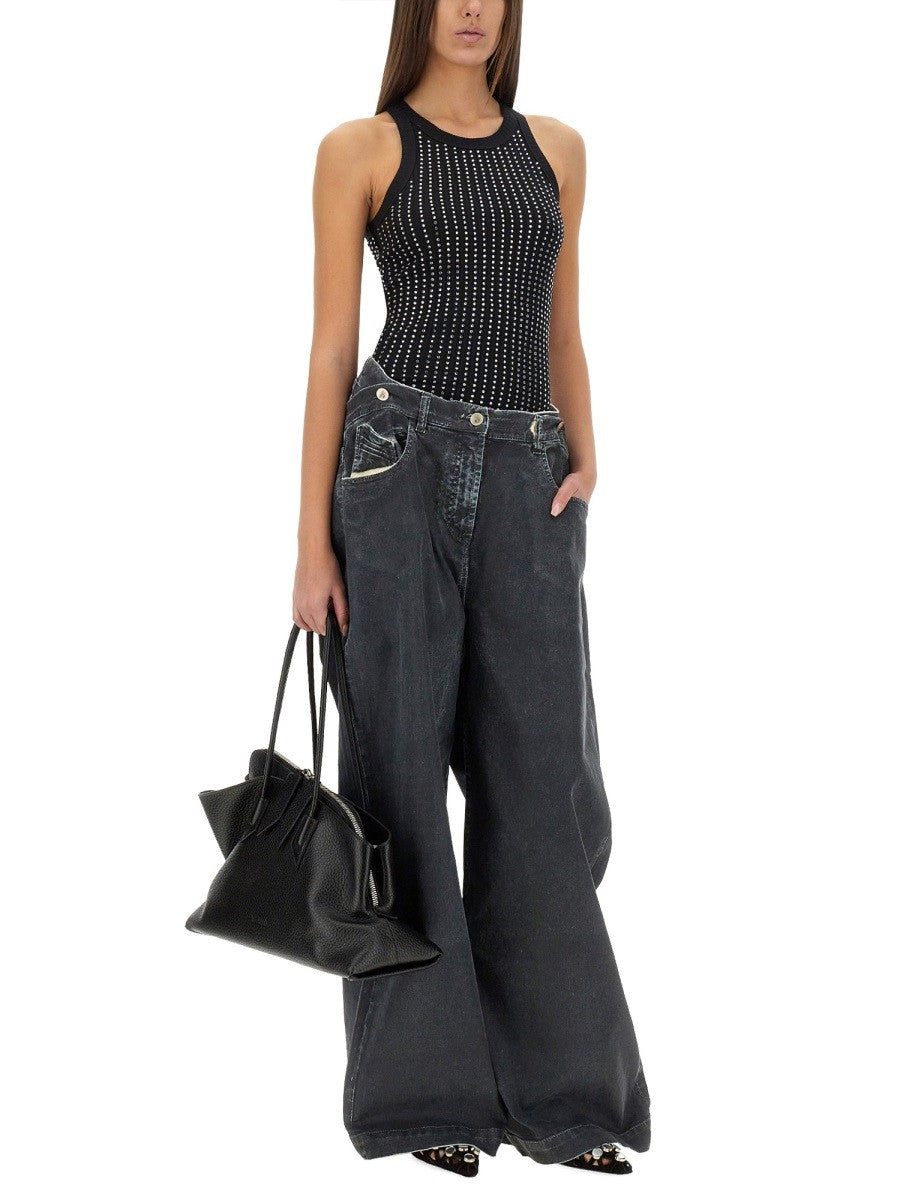 The Attico DEBARDEUR "BLACK"