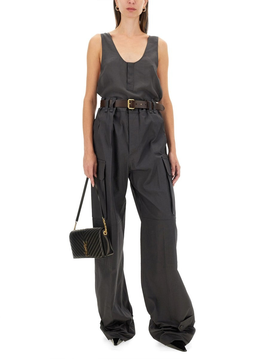 Saint Laurent TANK TOP "HENLEY"