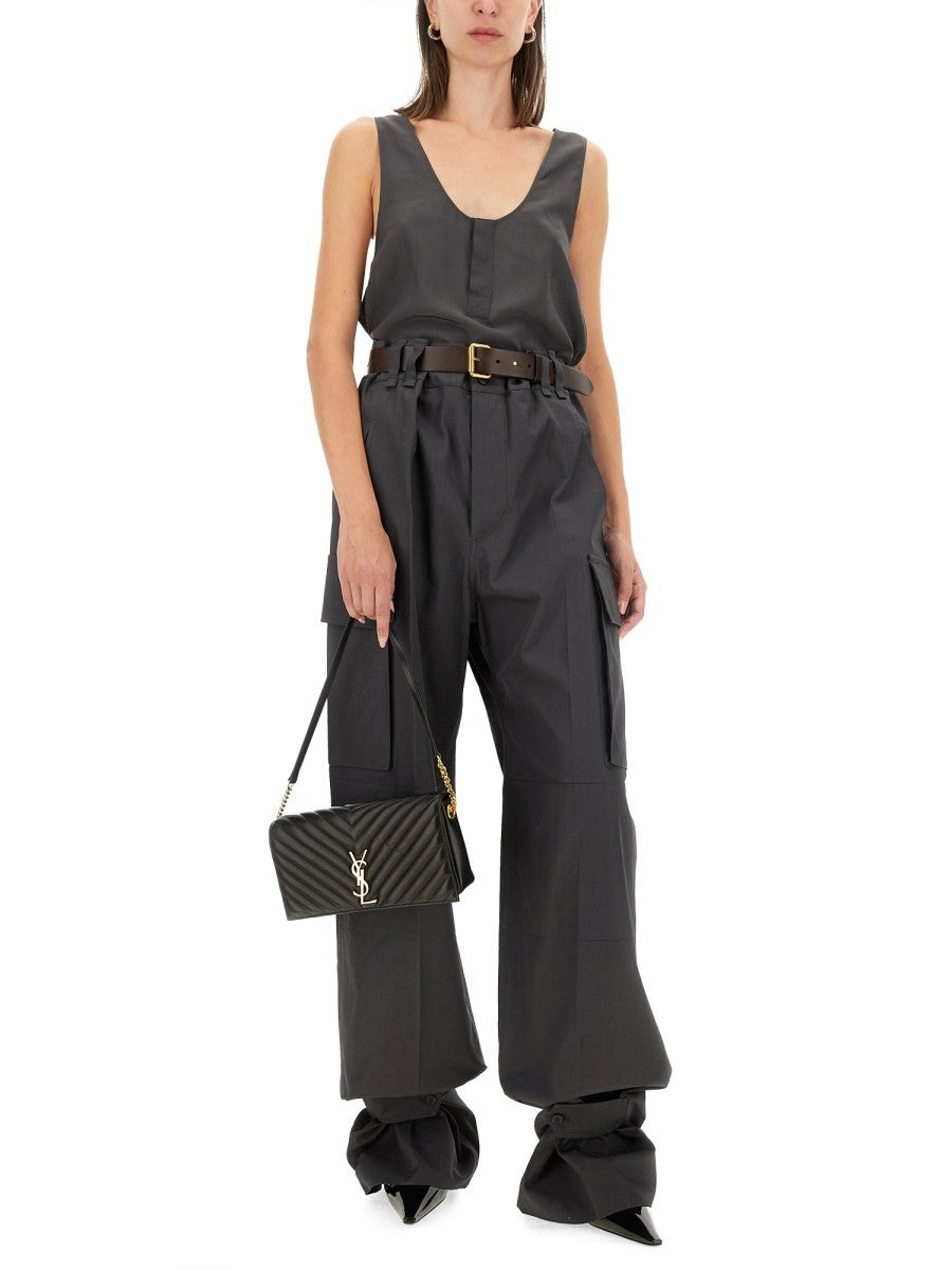 Saint Laurent TANK TOP "HENLEY"