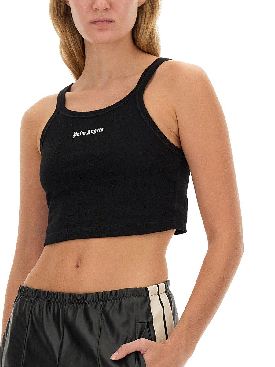 Palm Angels توب بدون أكمام
