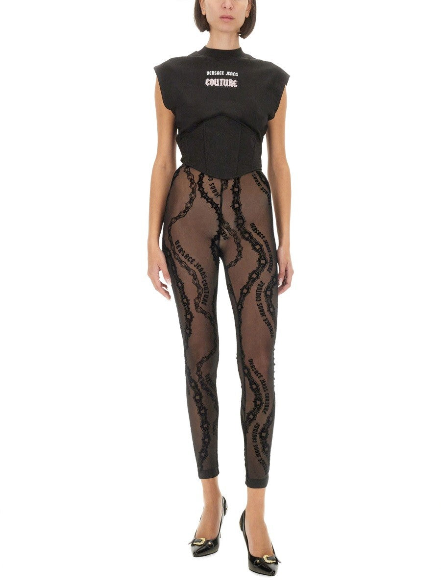 Versace Jeans Couture TOPS MET LOGO