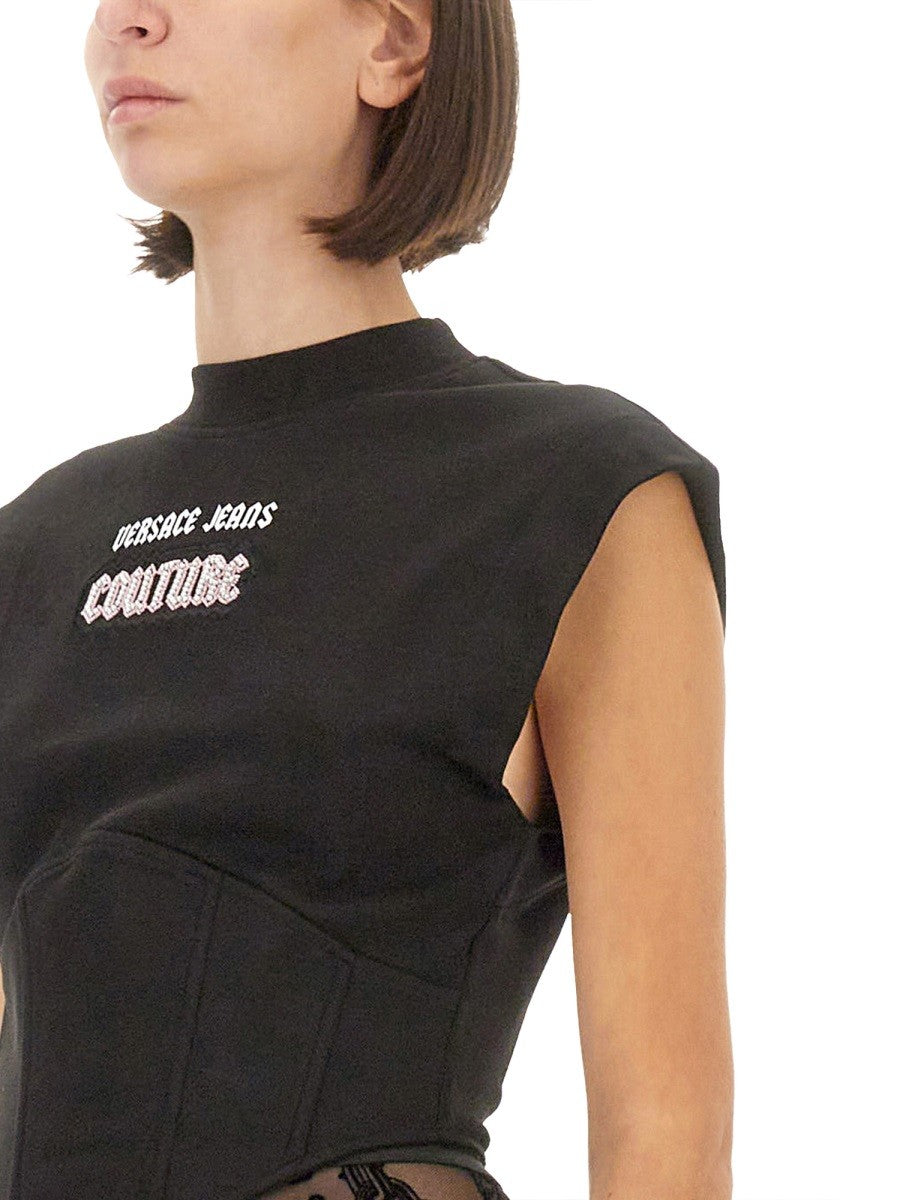 Versace Jeans Couture TOPS MET LOGO