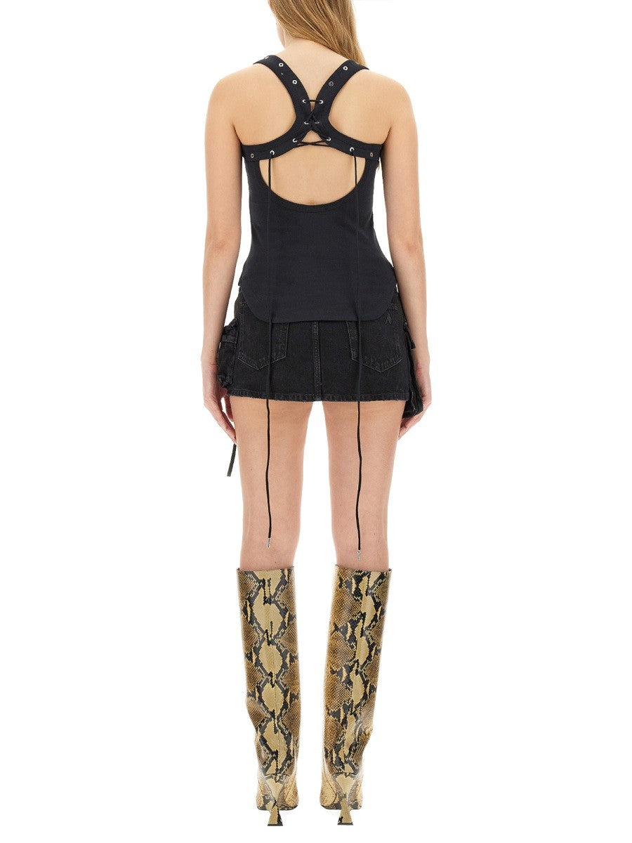 The Attico TOPS AVEC LOGO