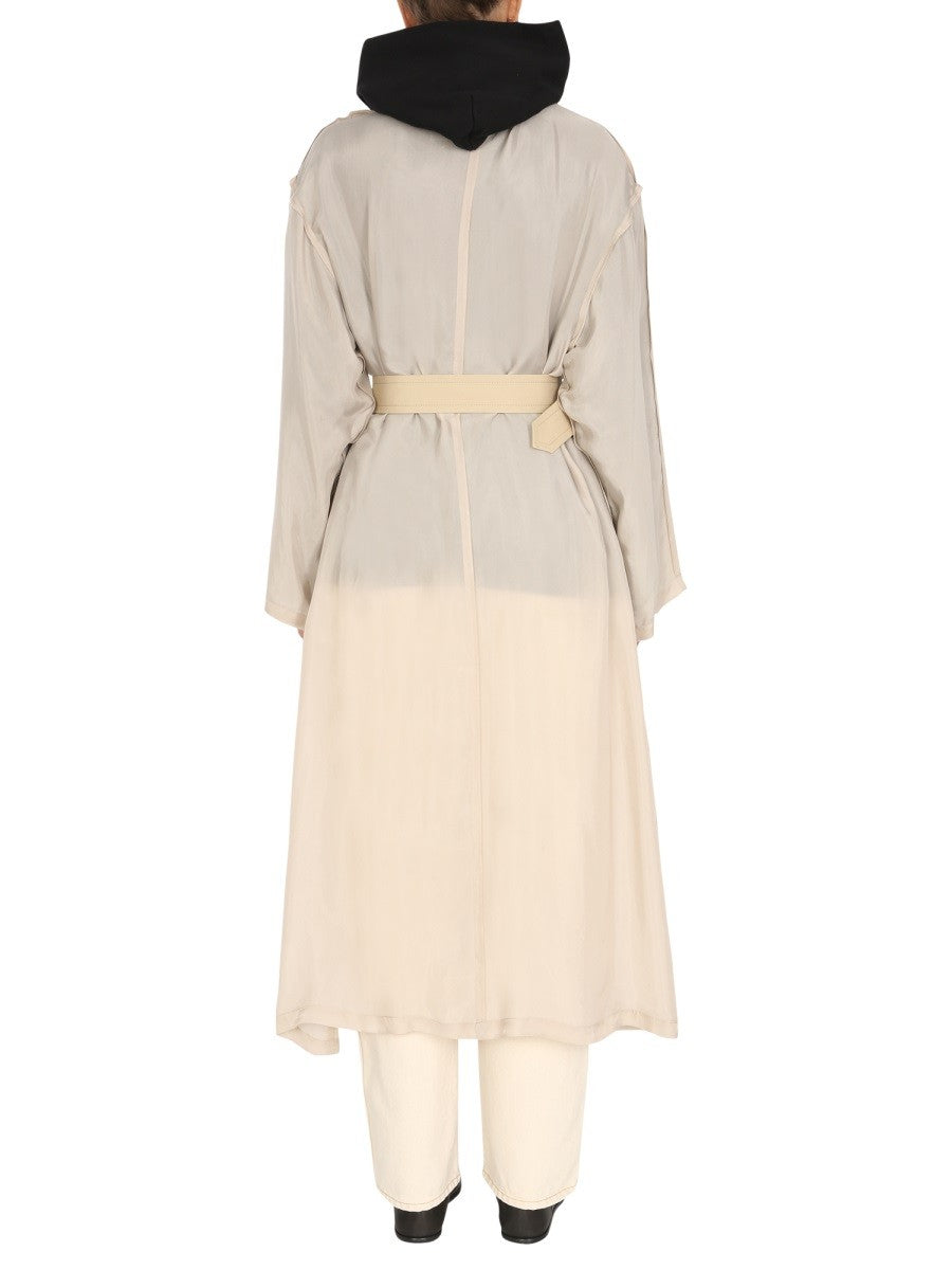 Maison Margiela DVOJMATERIÁLOVÝ TRENCHCOAT