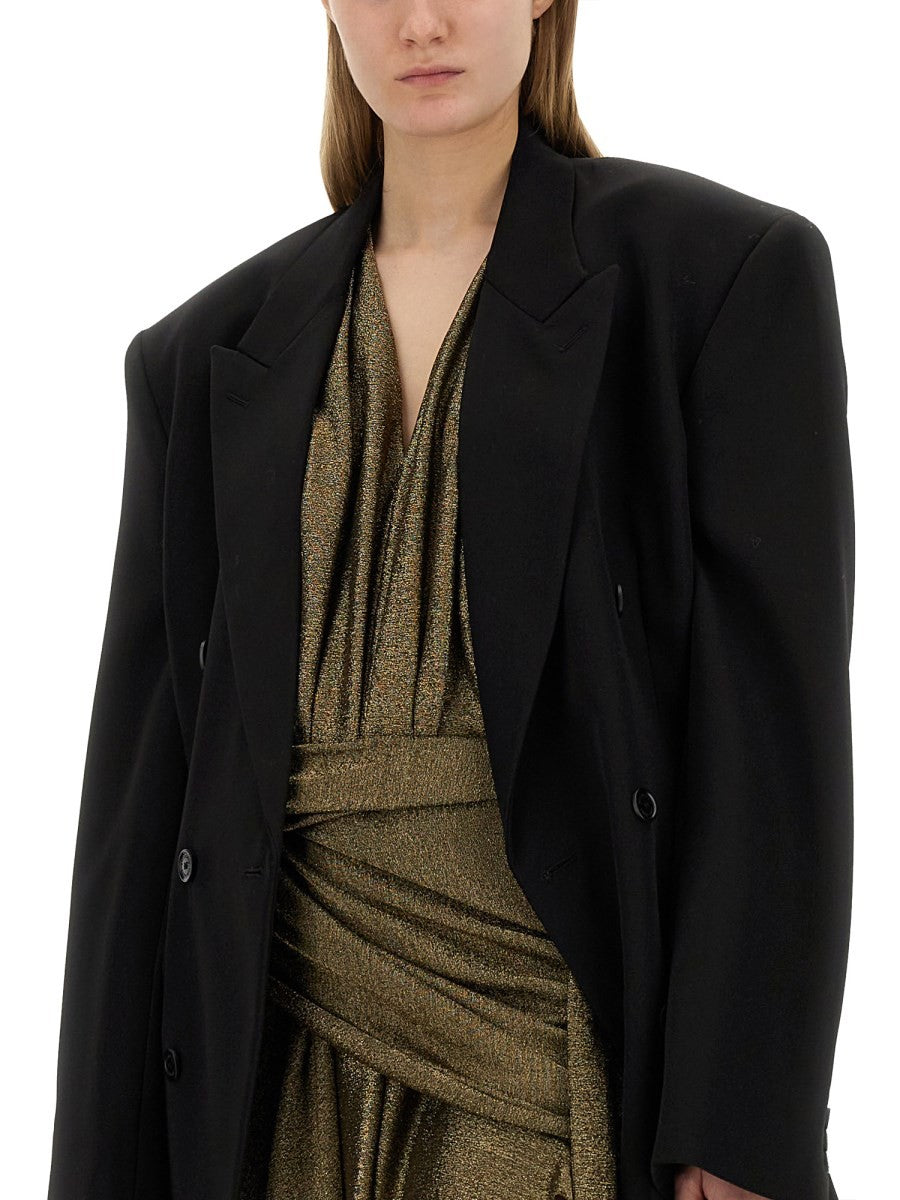 Balenciaga V-VÝSTRIHOVÉ ŠATY