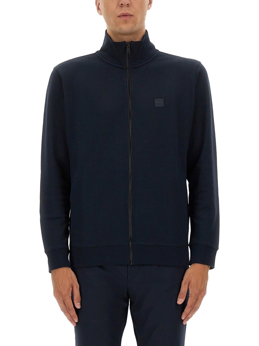 Boss Reißverschluss-Sweatshirt.