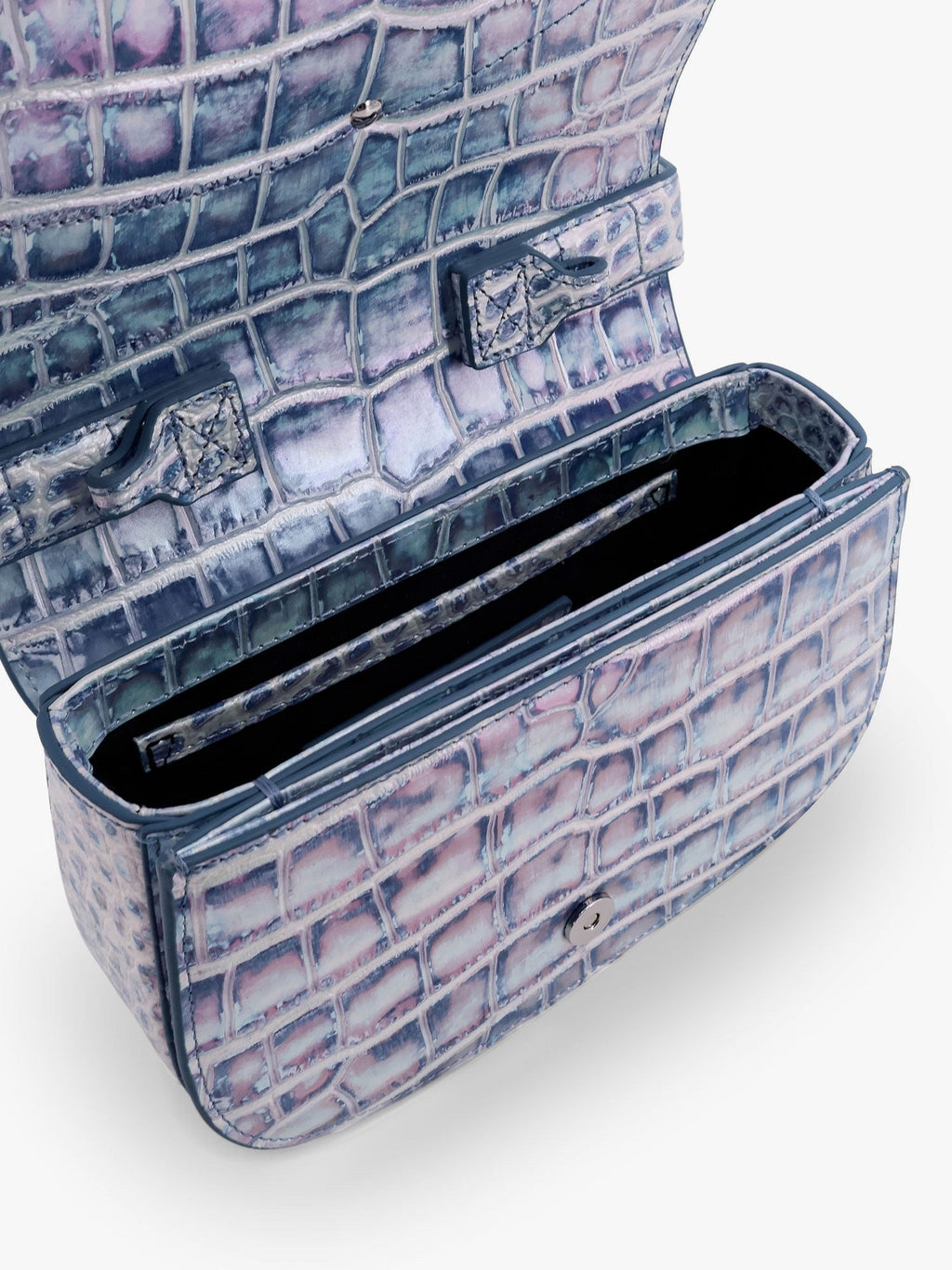 Diesel 1dr kožená taška přes rameno s logem Oval-D