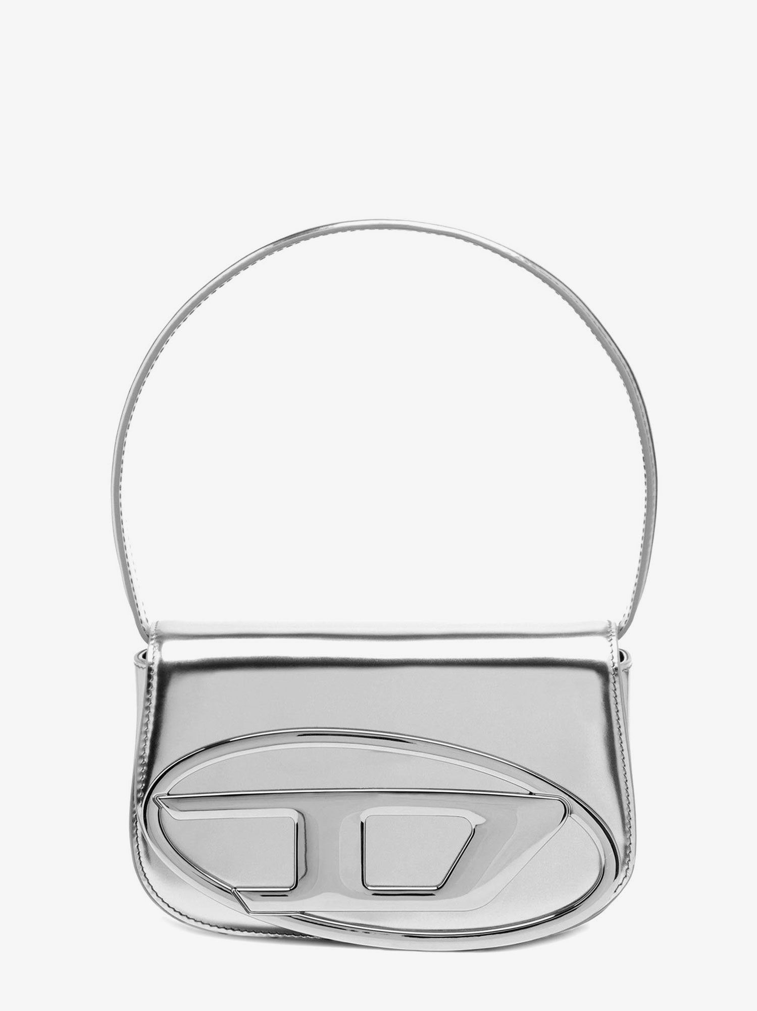 Sac porté épaule en cuir effet miroir Diesel 1DR