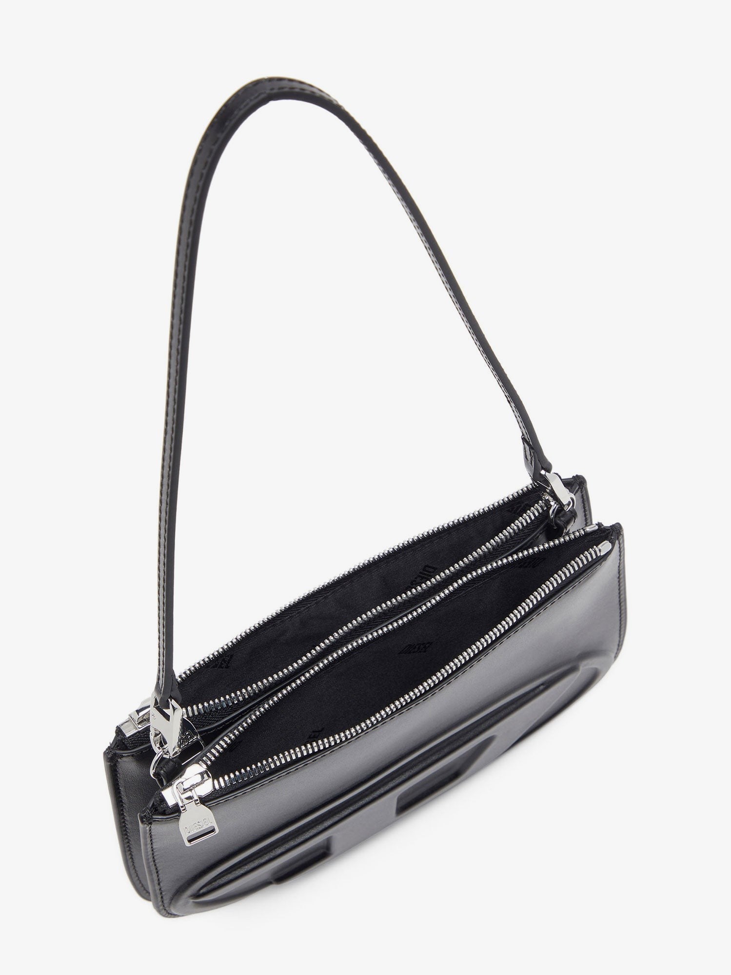 Diesel 1DR Twin leather shoulder bag