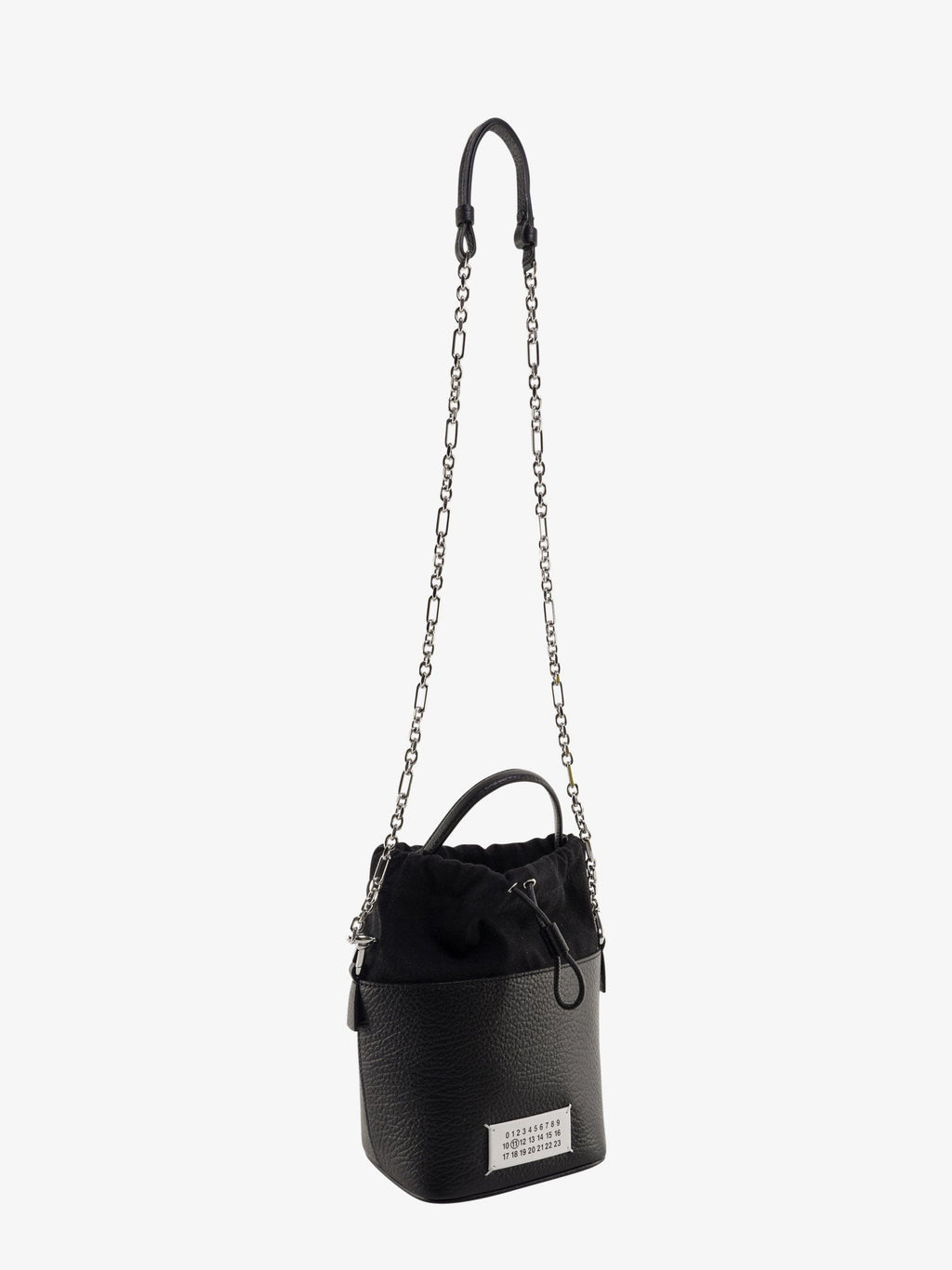 Maison Margiela 5AC Bucket Small leather bucket bag