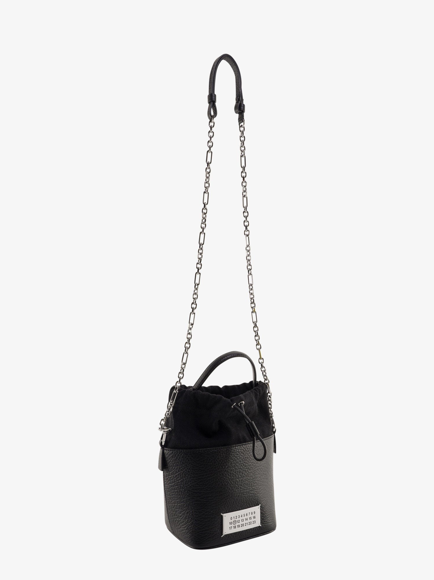 Maison Margiela 5AC Bucket Small leather bucket bag