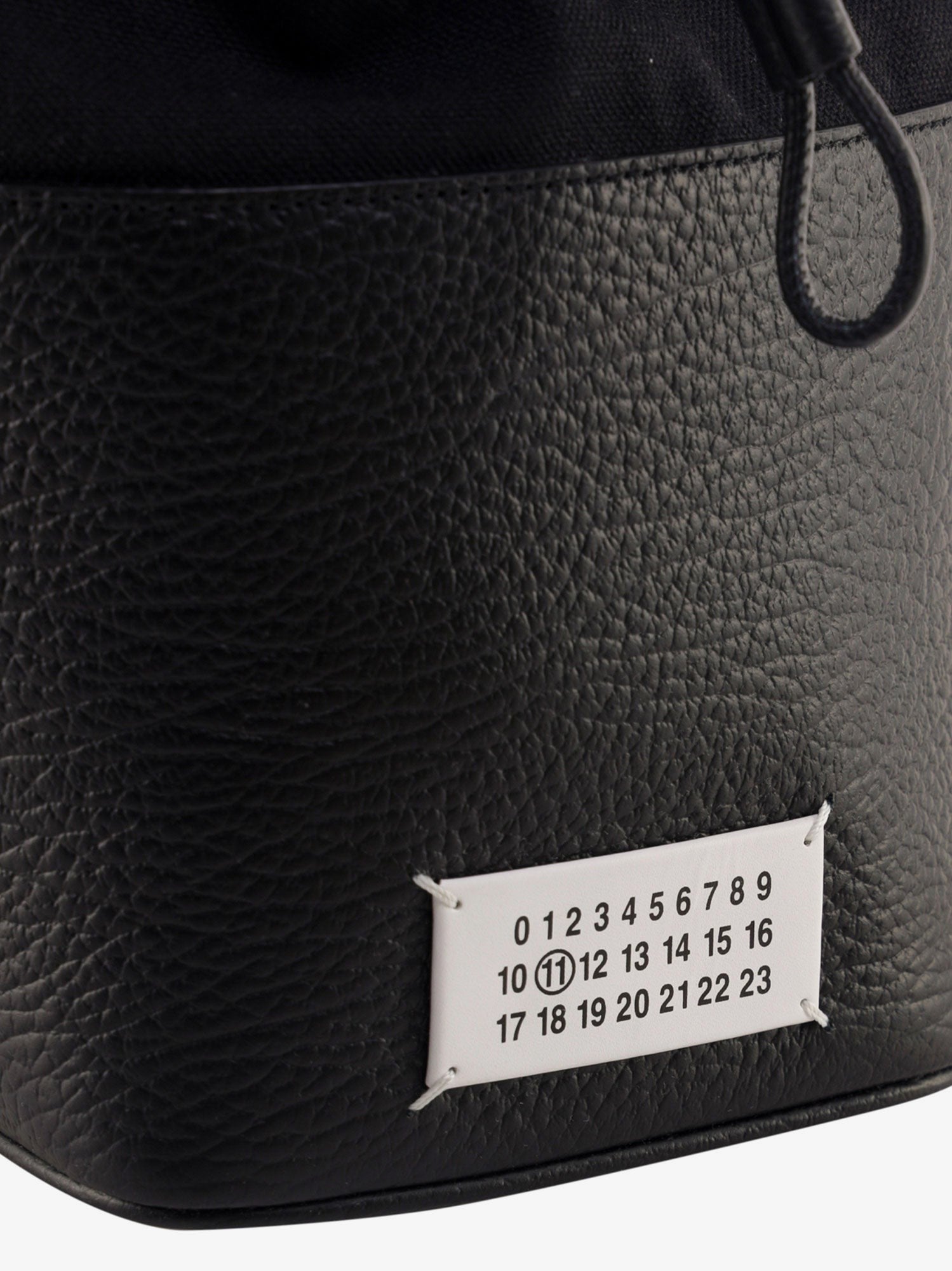 Maison Margiela 5AC Bucket Small leather bucket bag