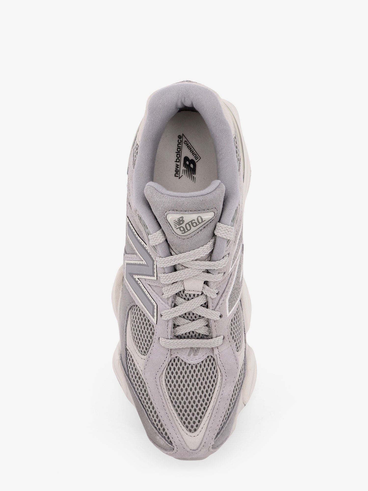 New Balance 9060 low-top mesh and suede sneakers