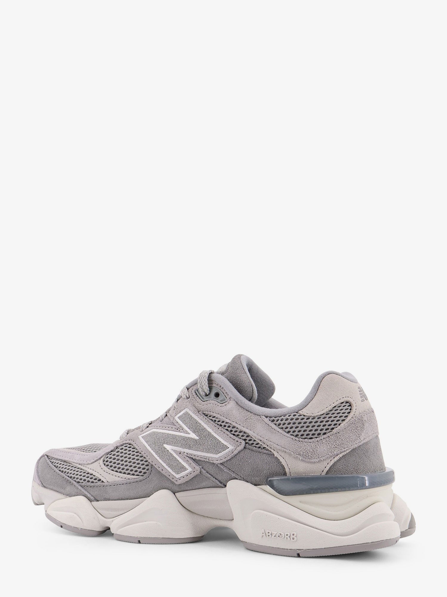 New Balance 9060 low-top mesh and suede sneakers