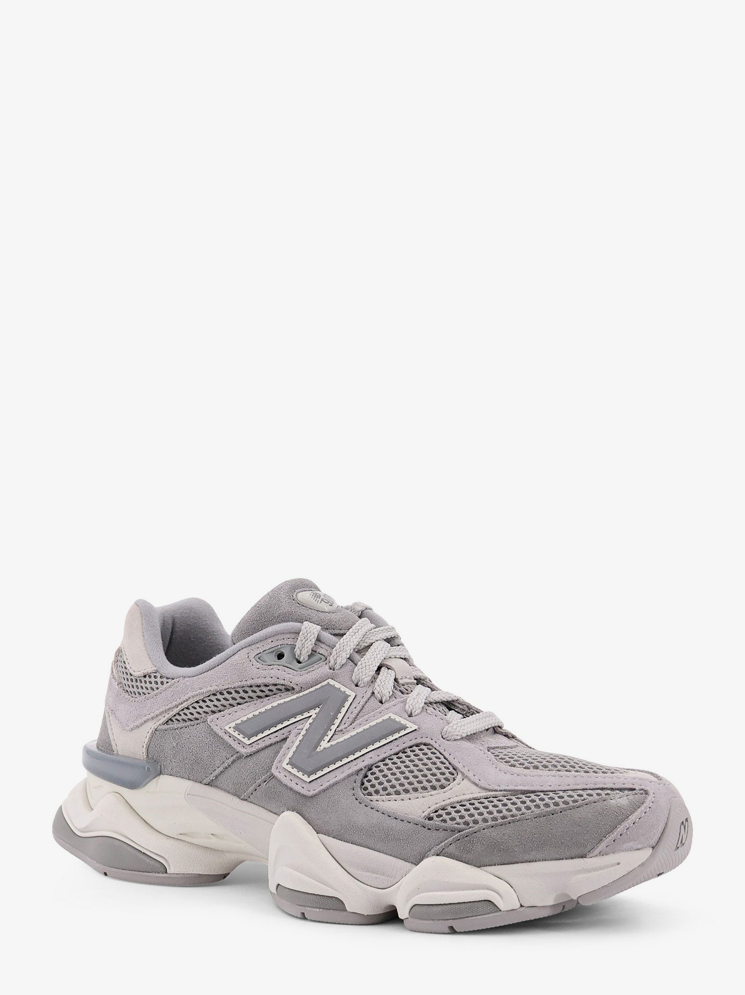 New Balance 9060 low-top mesh and suede sneakers