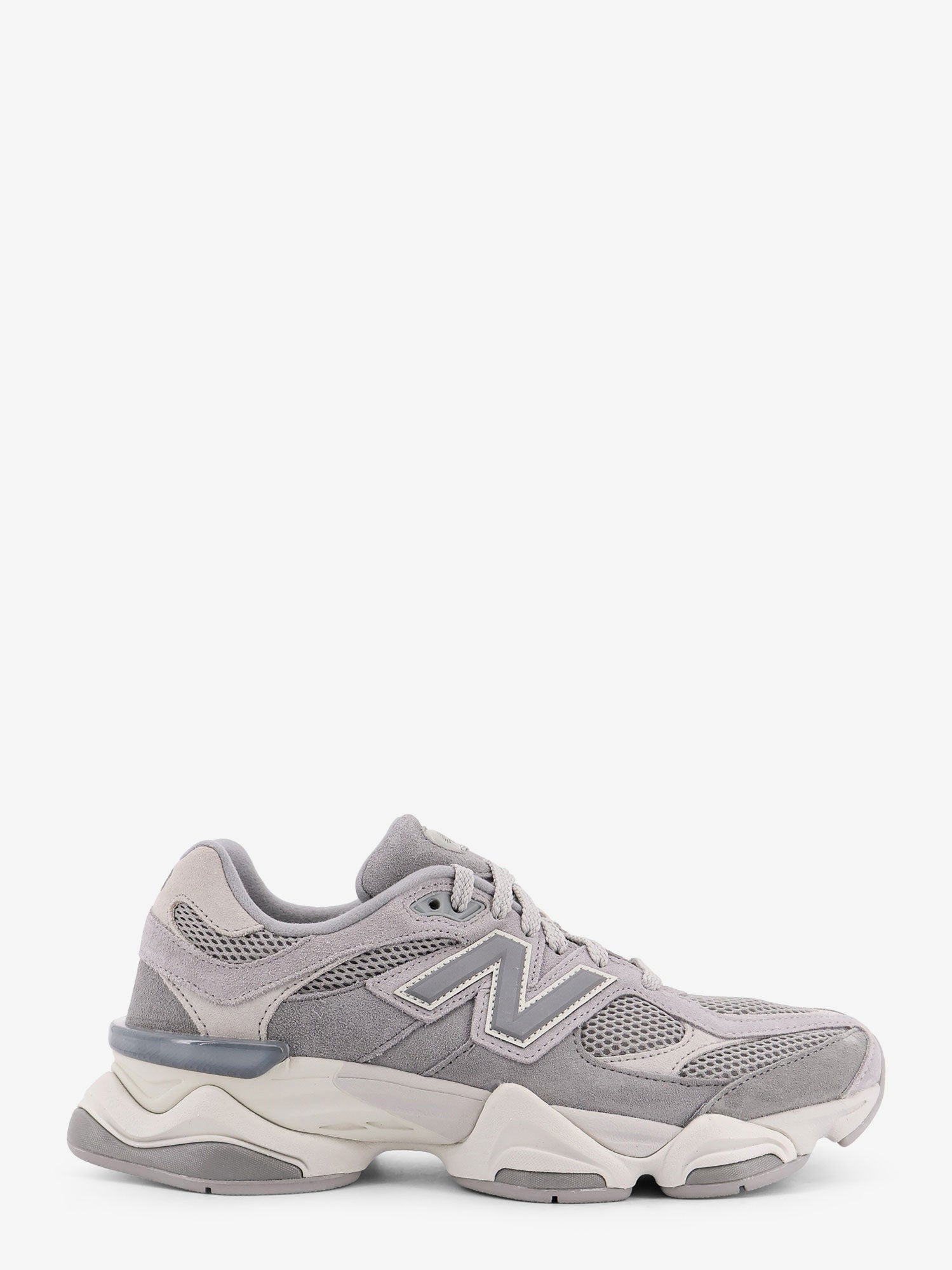 New Balance 9060 low-top mesh and suede sneakers