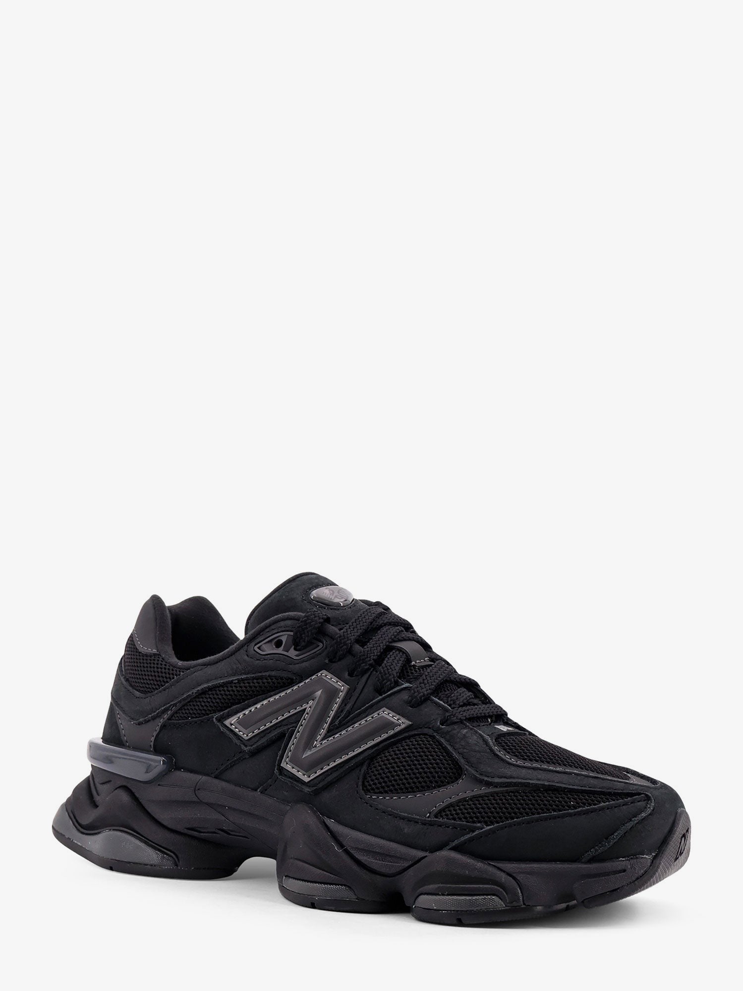 New Balance 9060 mesh and leather sneakers