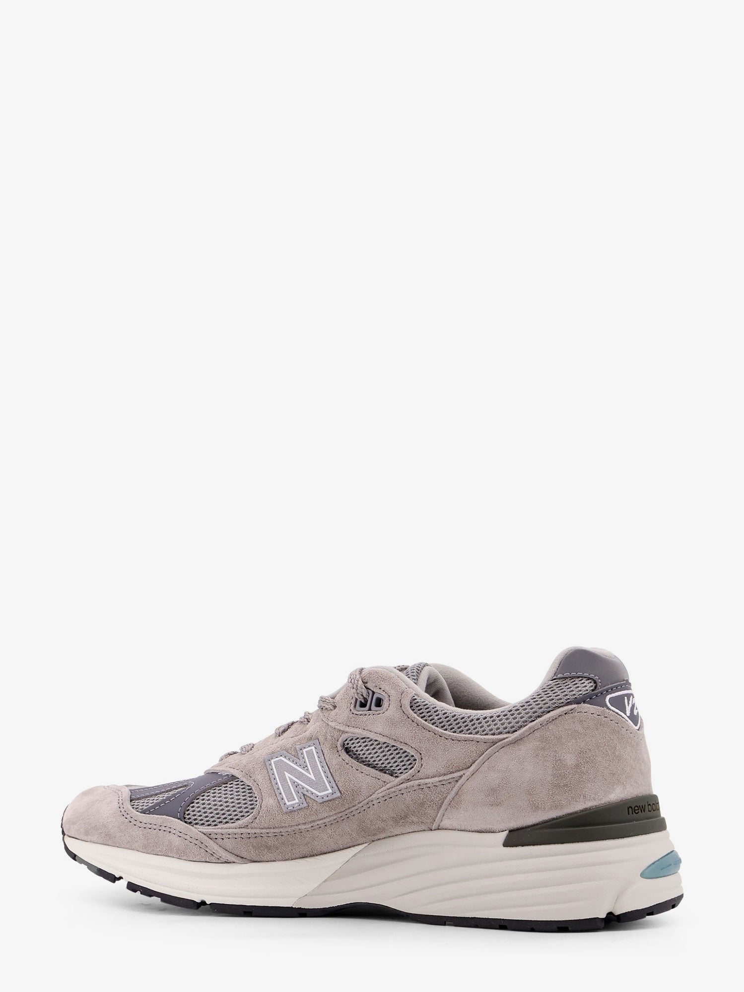 New Balance 991 suede and mesh running sneakers