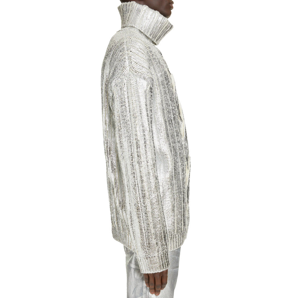 balmain-silver-wool-blend-turtleneck-sweater-model