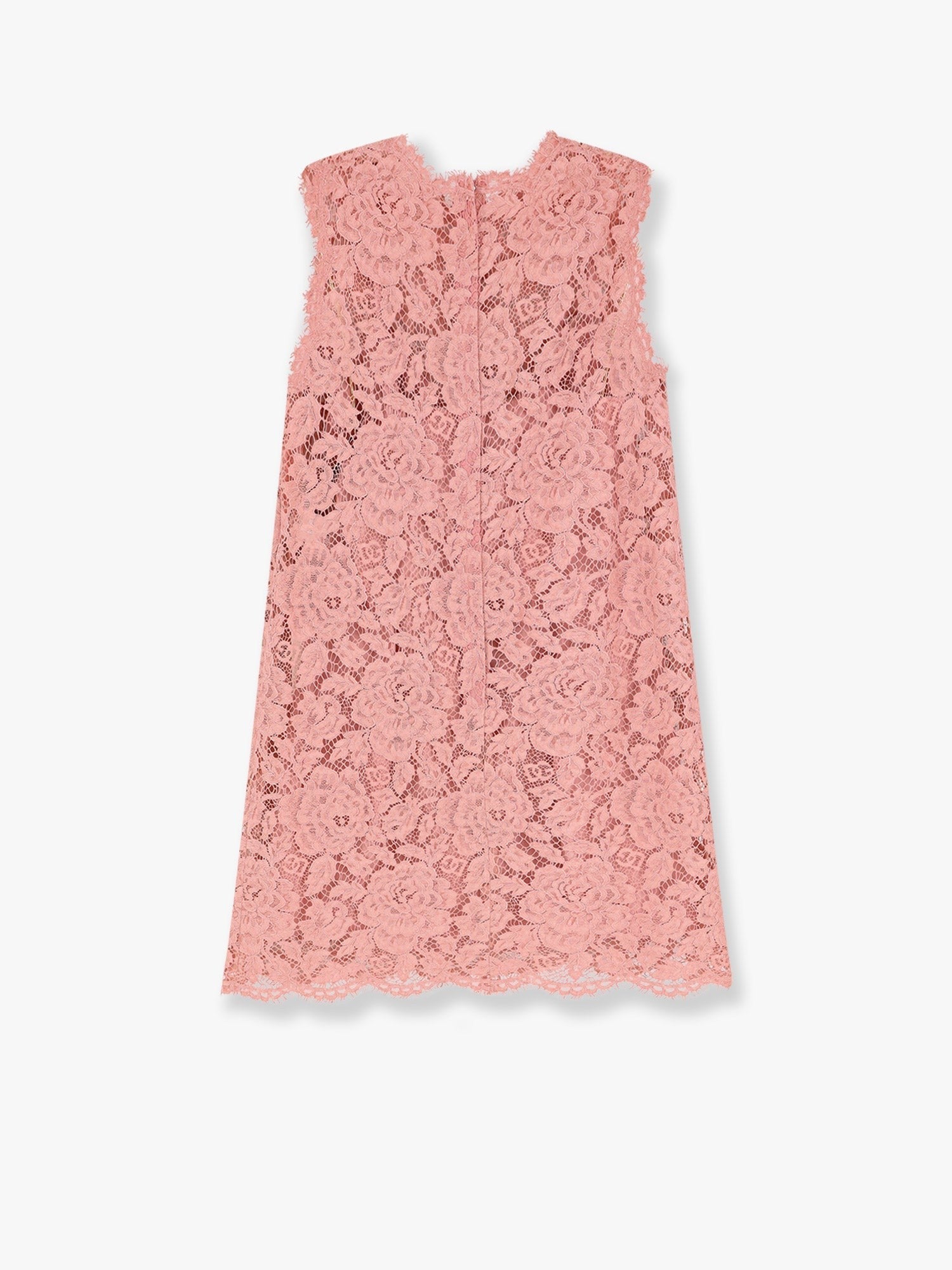 Dolce & Gabbana Aライン DGフローラルレースドレス