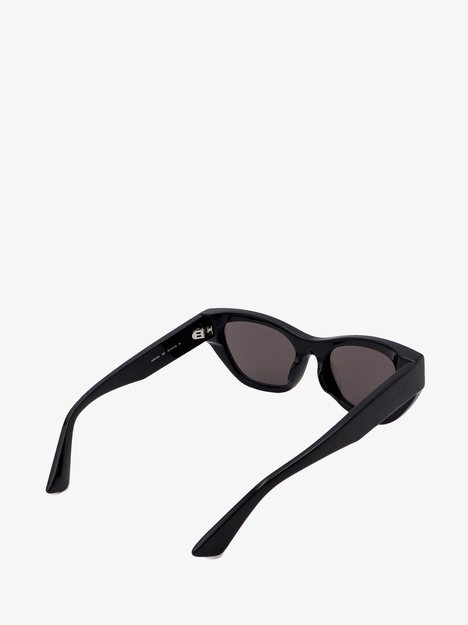 Alexander Mcqueen Acetatiniai akiniai nuo saulės su cirkonio detalėmis