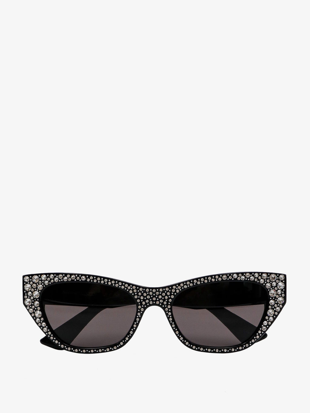 Alexander Mcqueen Acetátové sluneční brýle s detailem kamínků