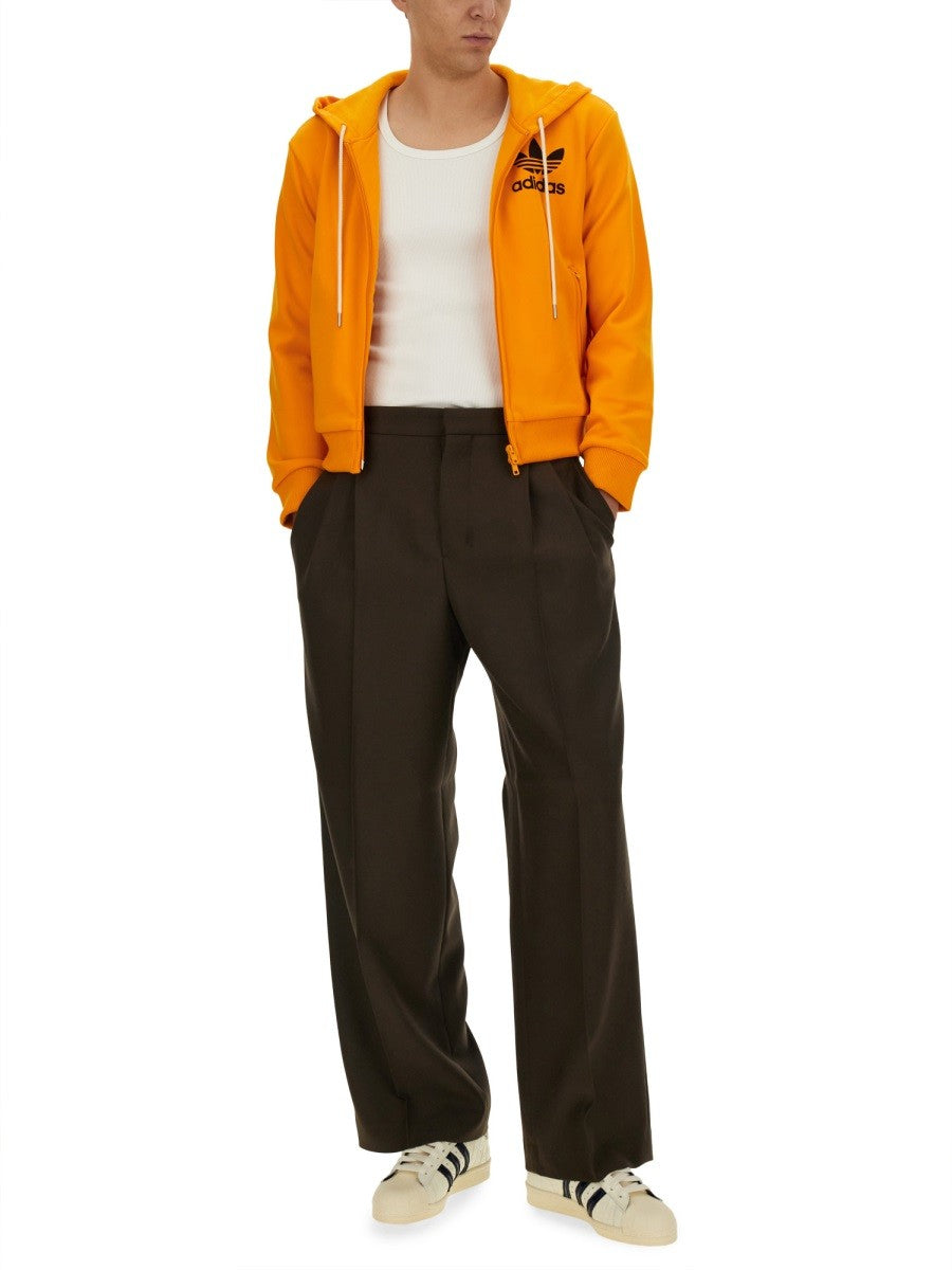 Adidas X Wales Bonner HOODED TRACK SWEATSHIRT