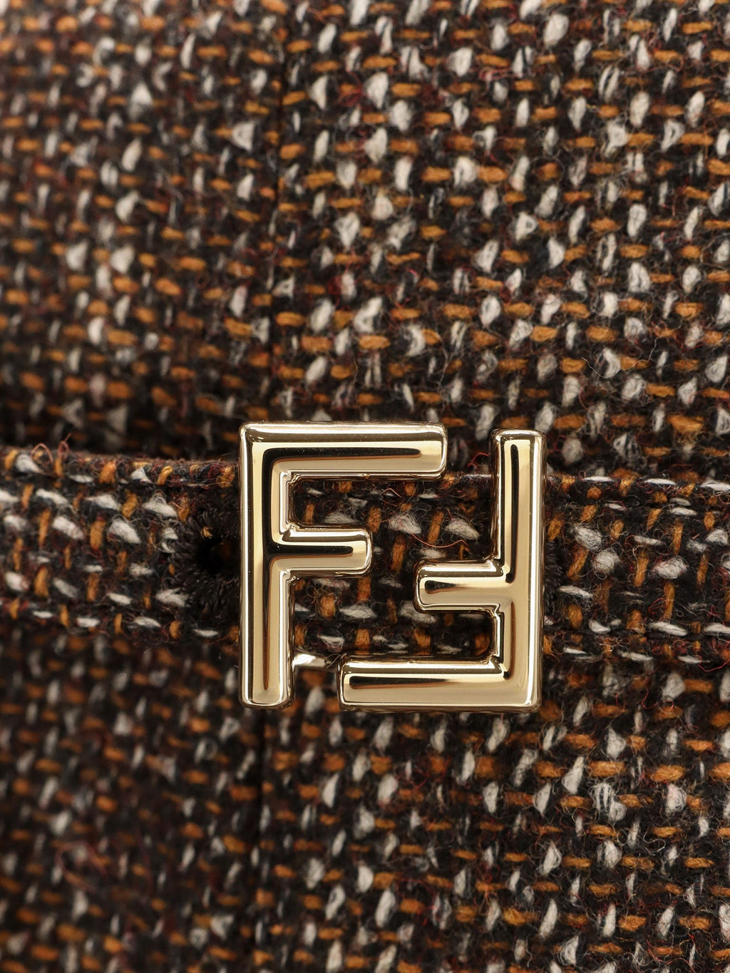Fendi Alpaca and wool shorts