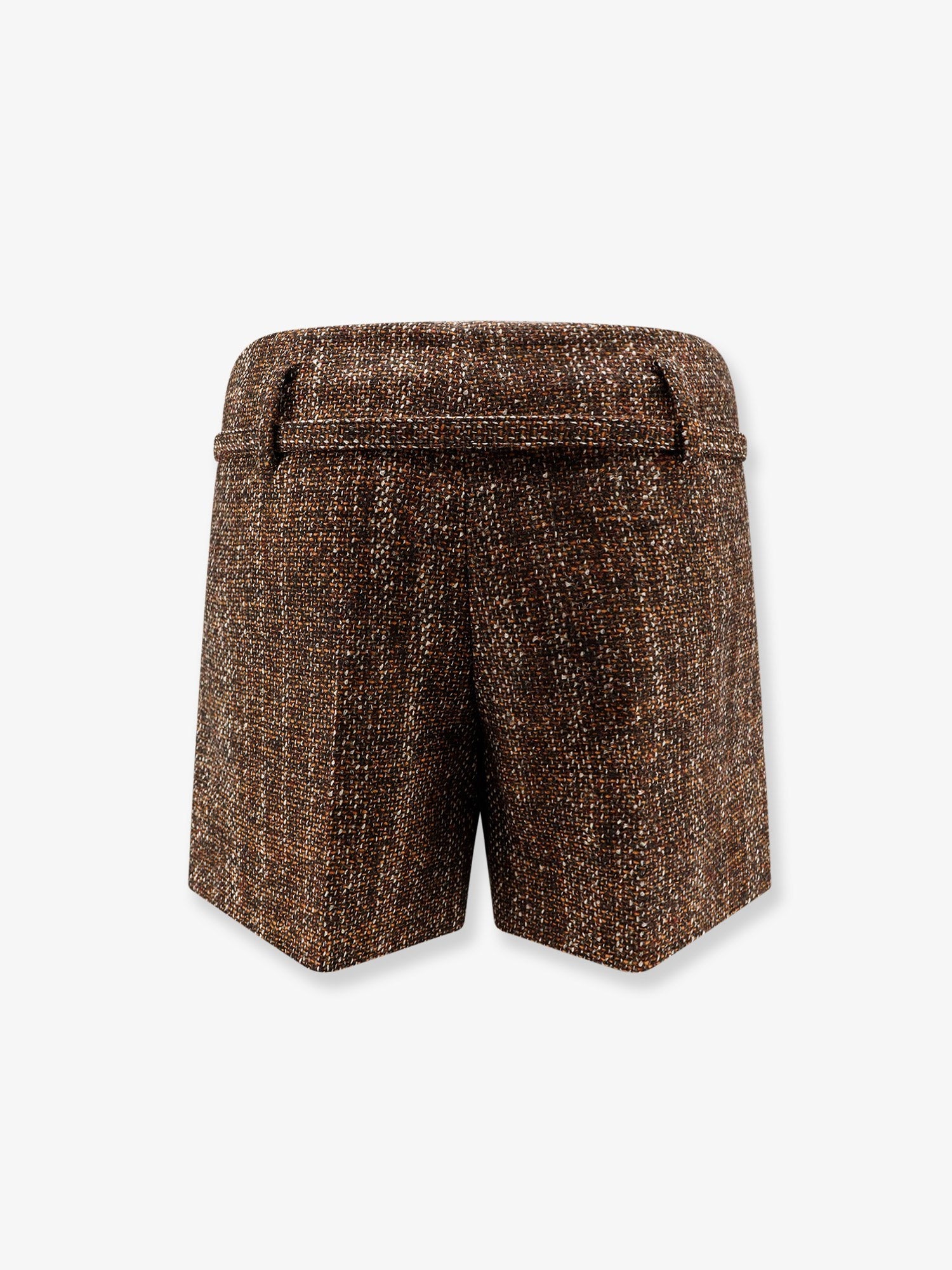 Fendi Alpaca and wool shorts