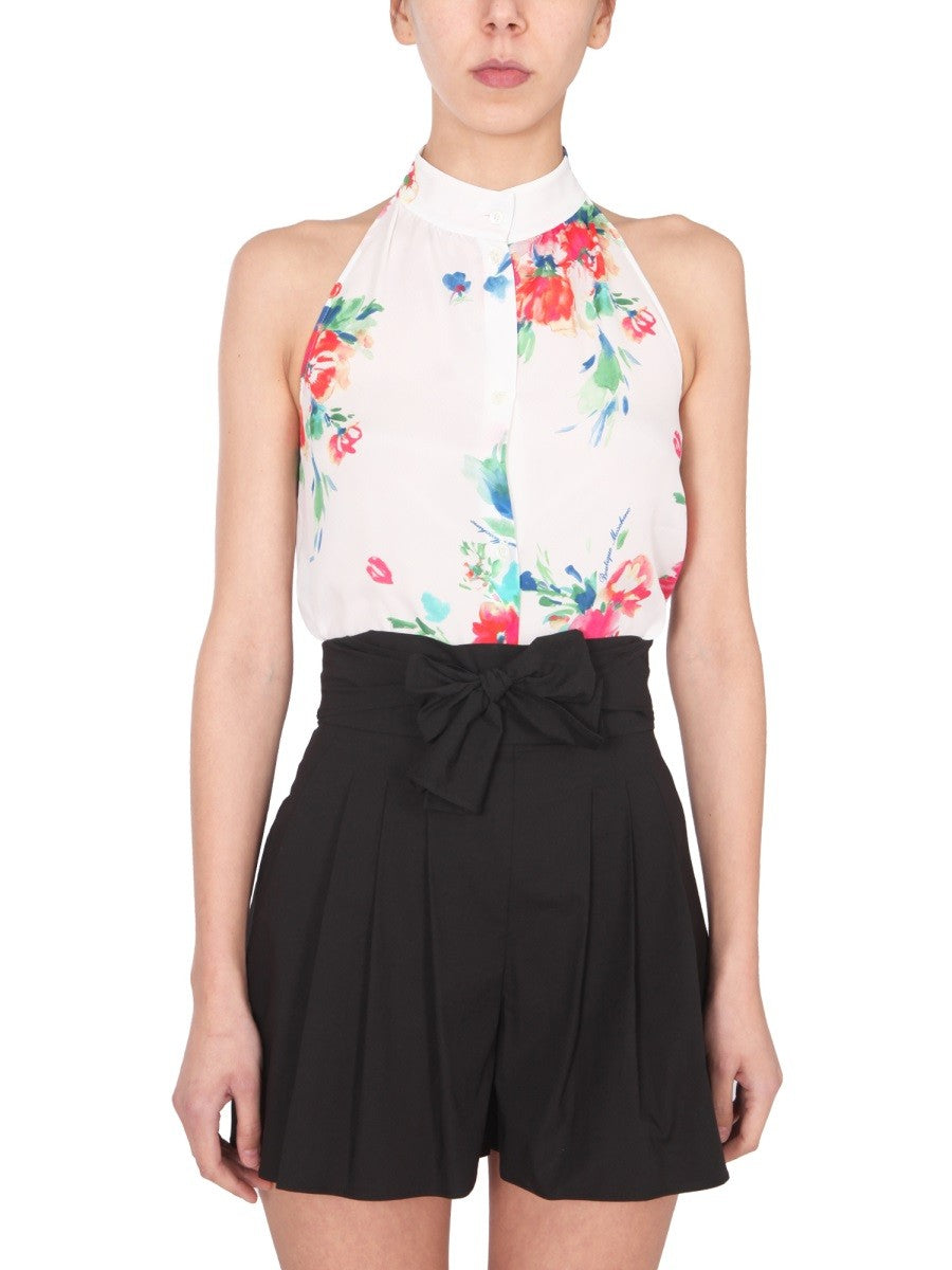 Boutique Moschino HALTERHALS SHIRT