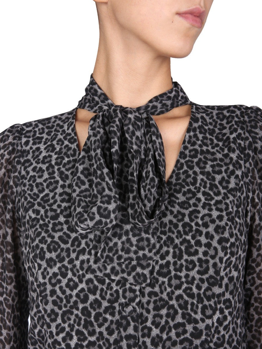 Michael By Michael Kors ANIMAL PRINT SHIRT