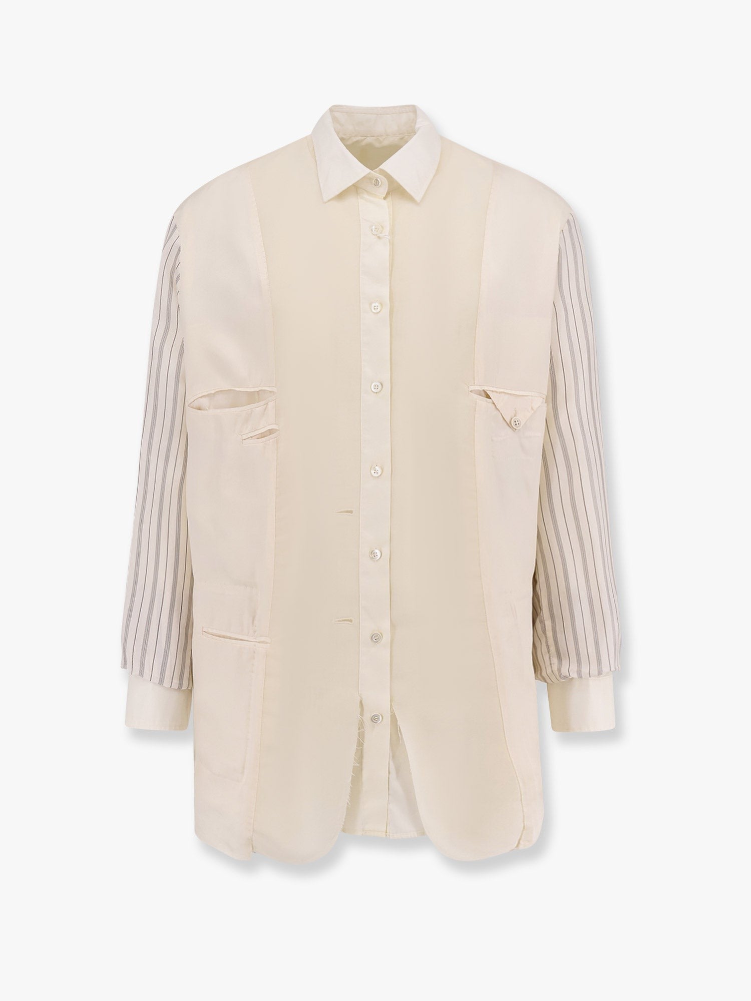 Maison Margiela Anonymity of the lining reversible wool blend blazer
