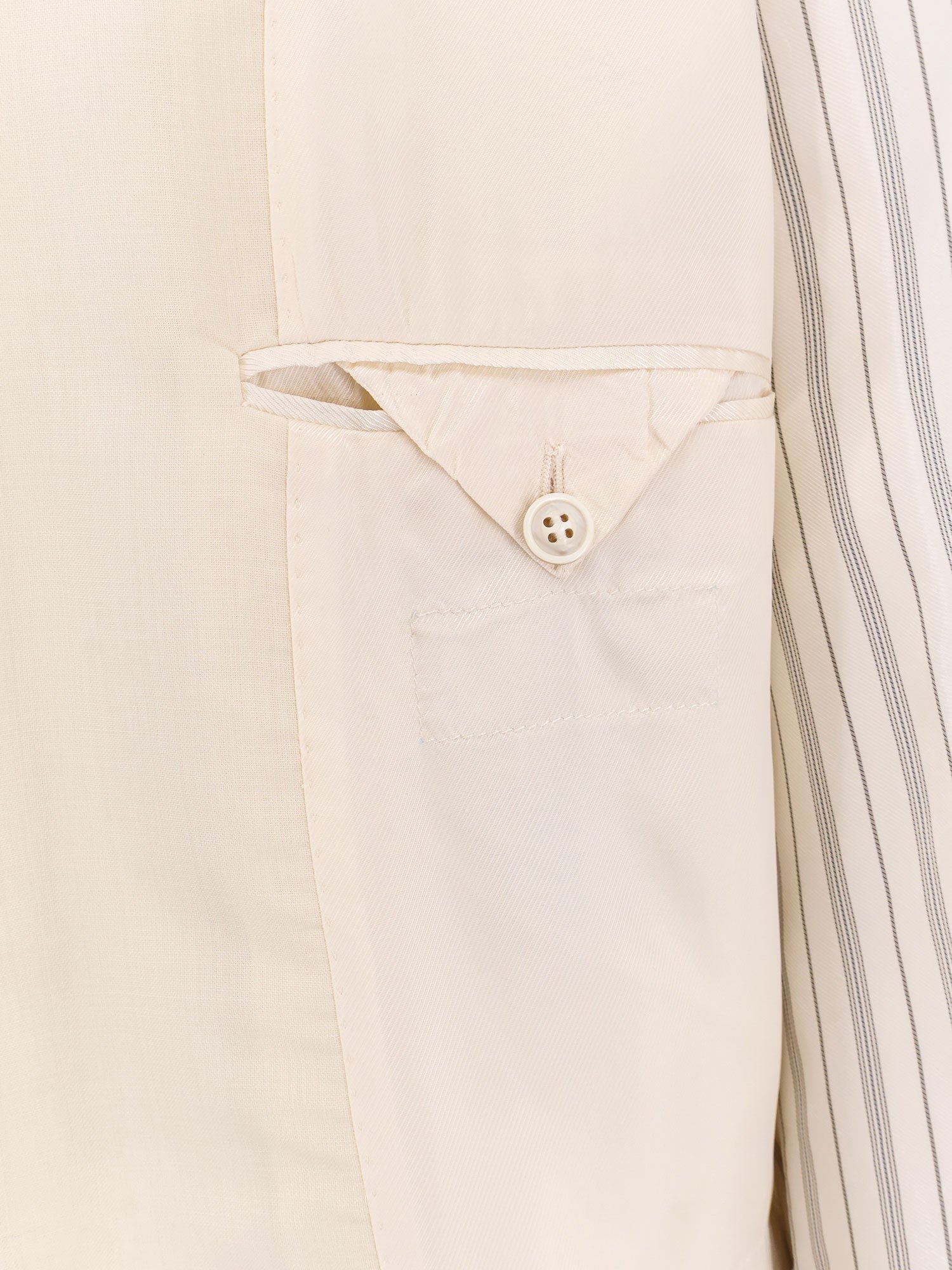 Maison Margiela Anonymity of the lining reversible wool blend blazer