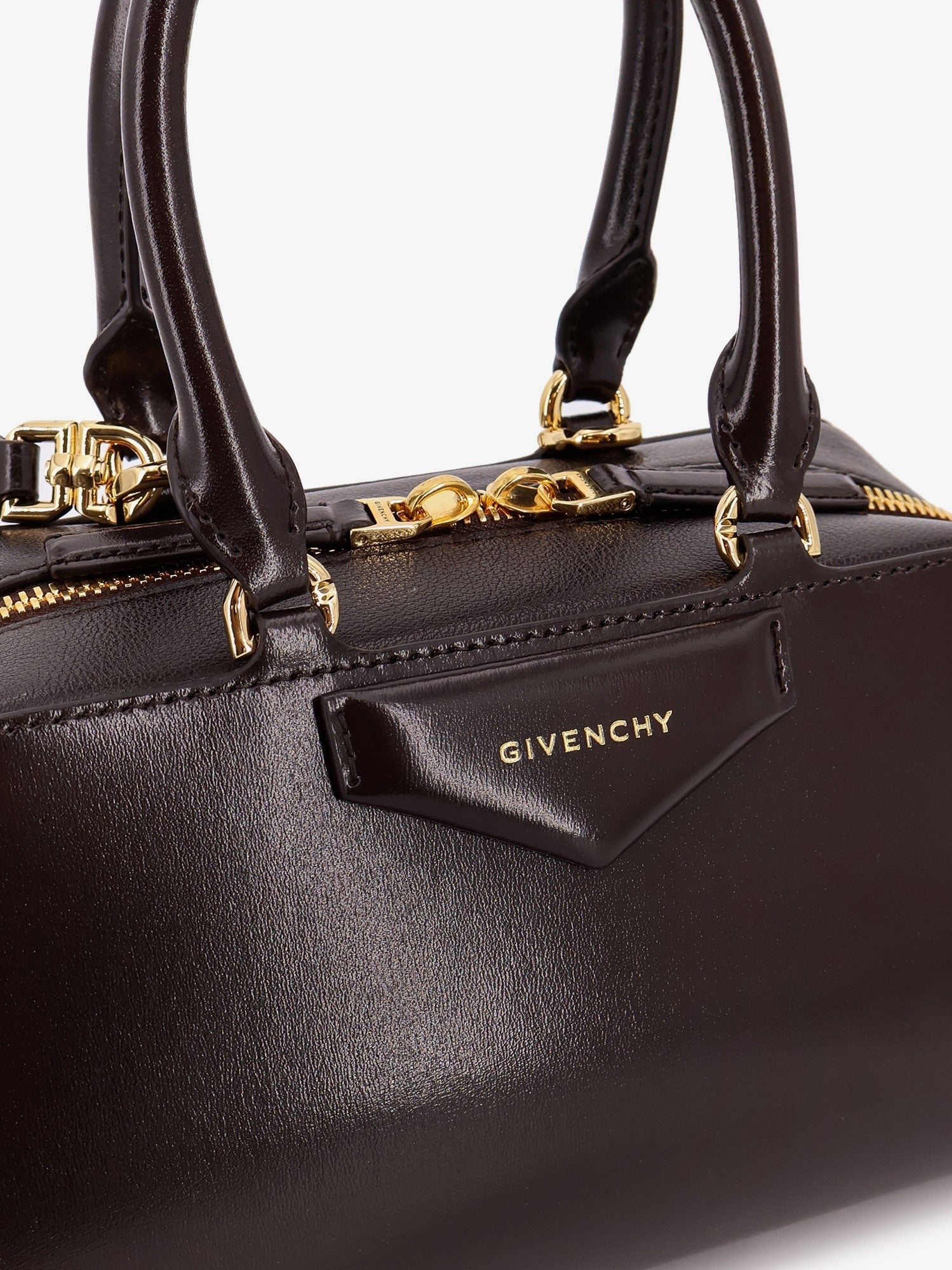 Givenchy Antigona East West Small leather shoulder bag