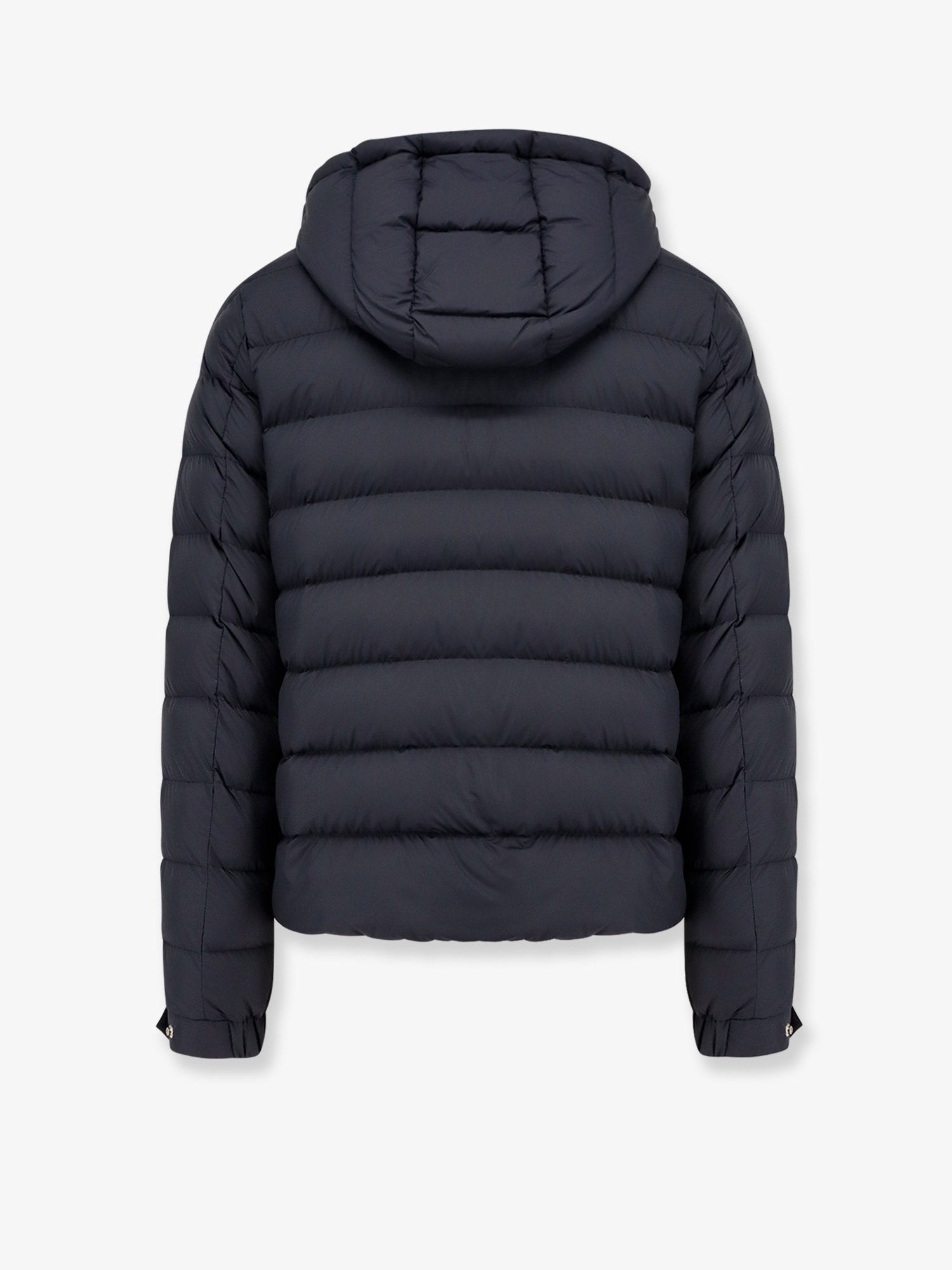 Moncler Arneb down jacket with ton-sur-ton logo patch
