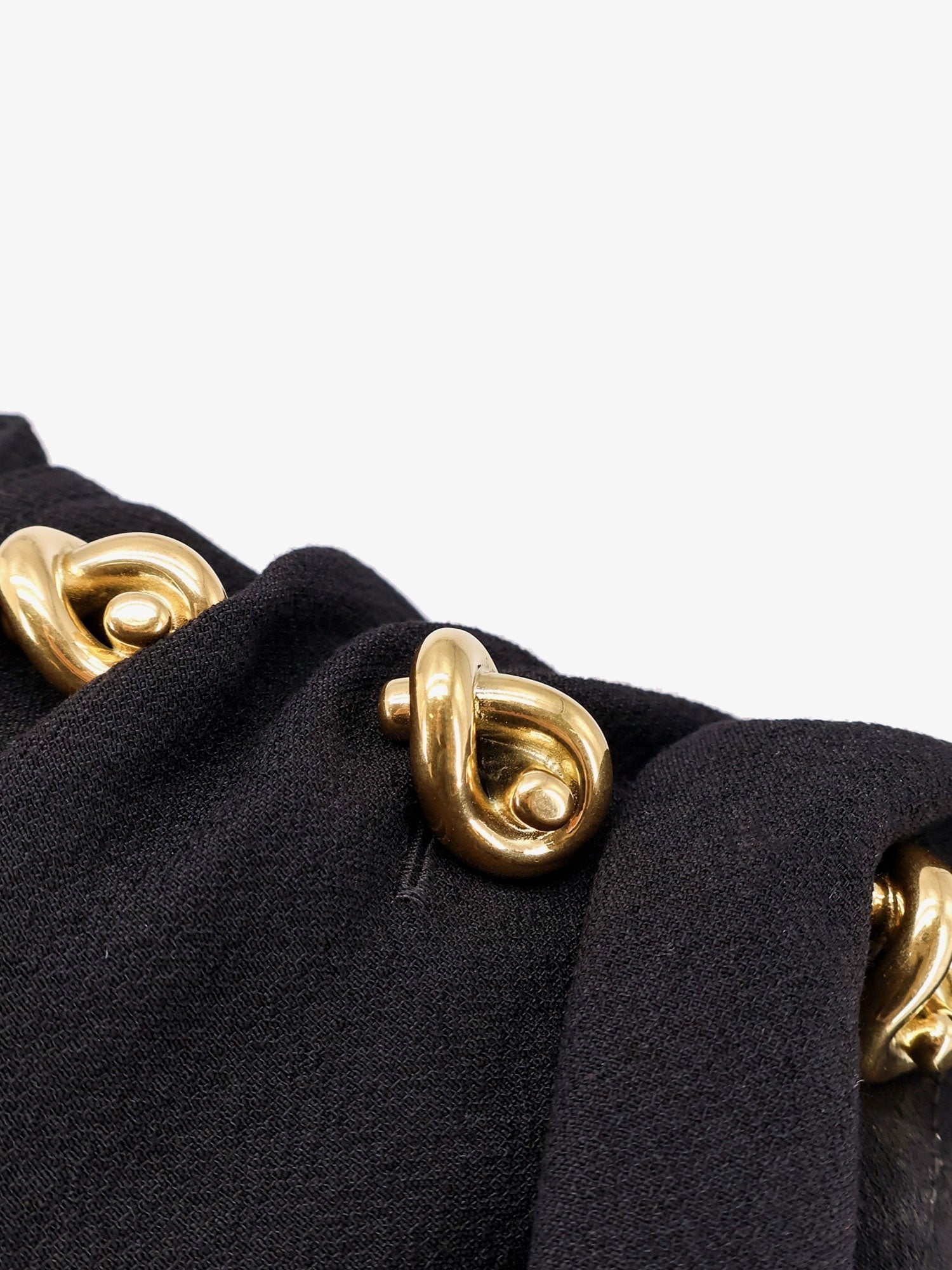 Bottega Veneta Asymmetric viscose and wool crêpe top